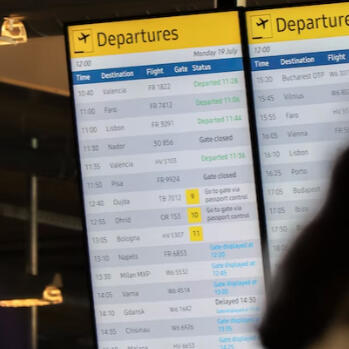 Article: Flight departure screens can be personal too
